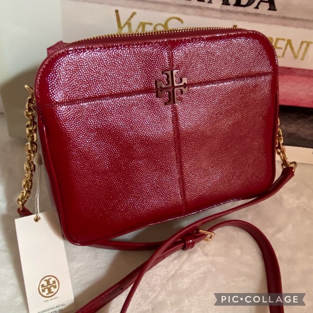 Tory Burch Ivy Patent Crossbody Bag